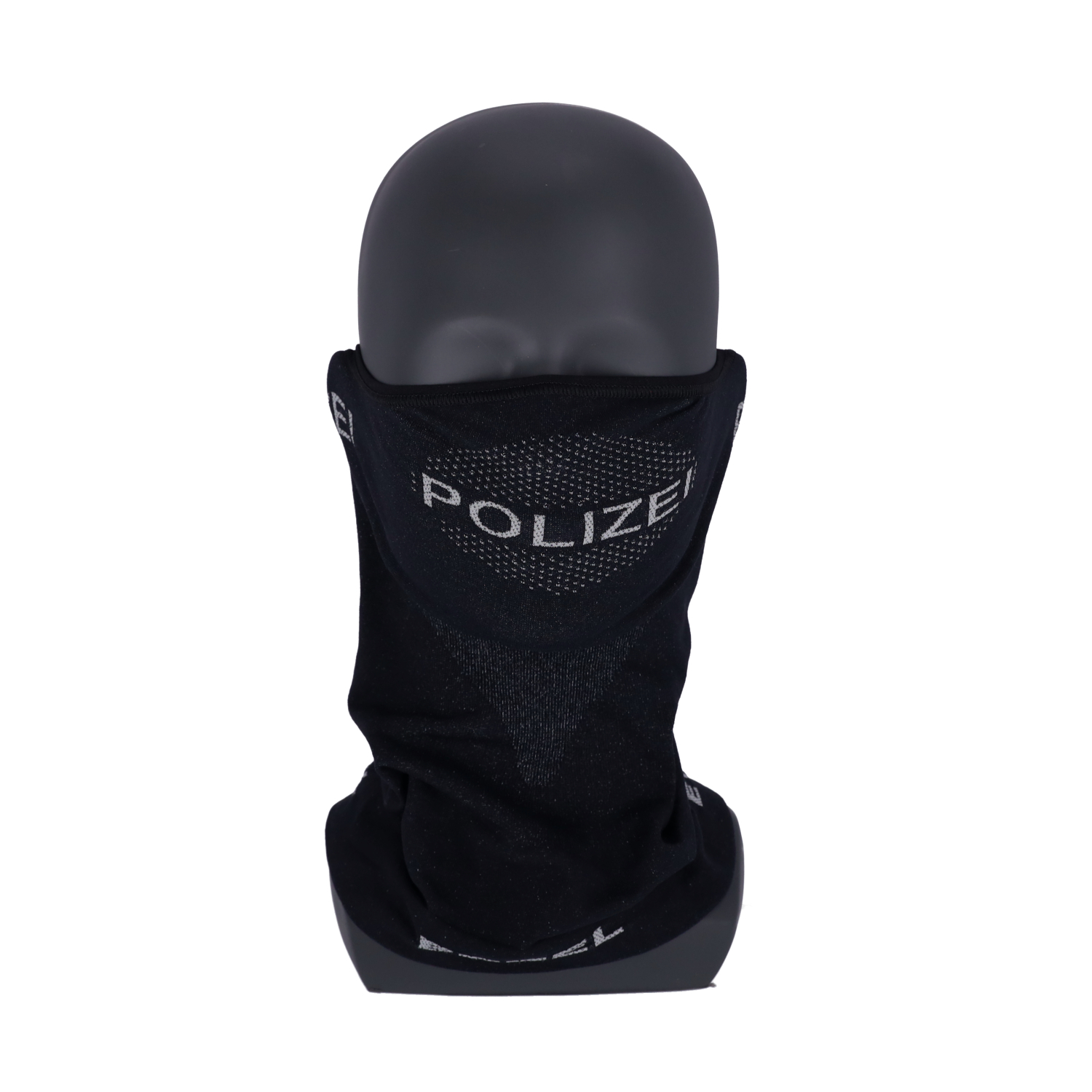 ETZEL® Tactical Face Shield „POLIZEI“ schwarz, universal